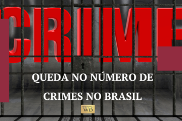Redução no número de crimes no Brasil
